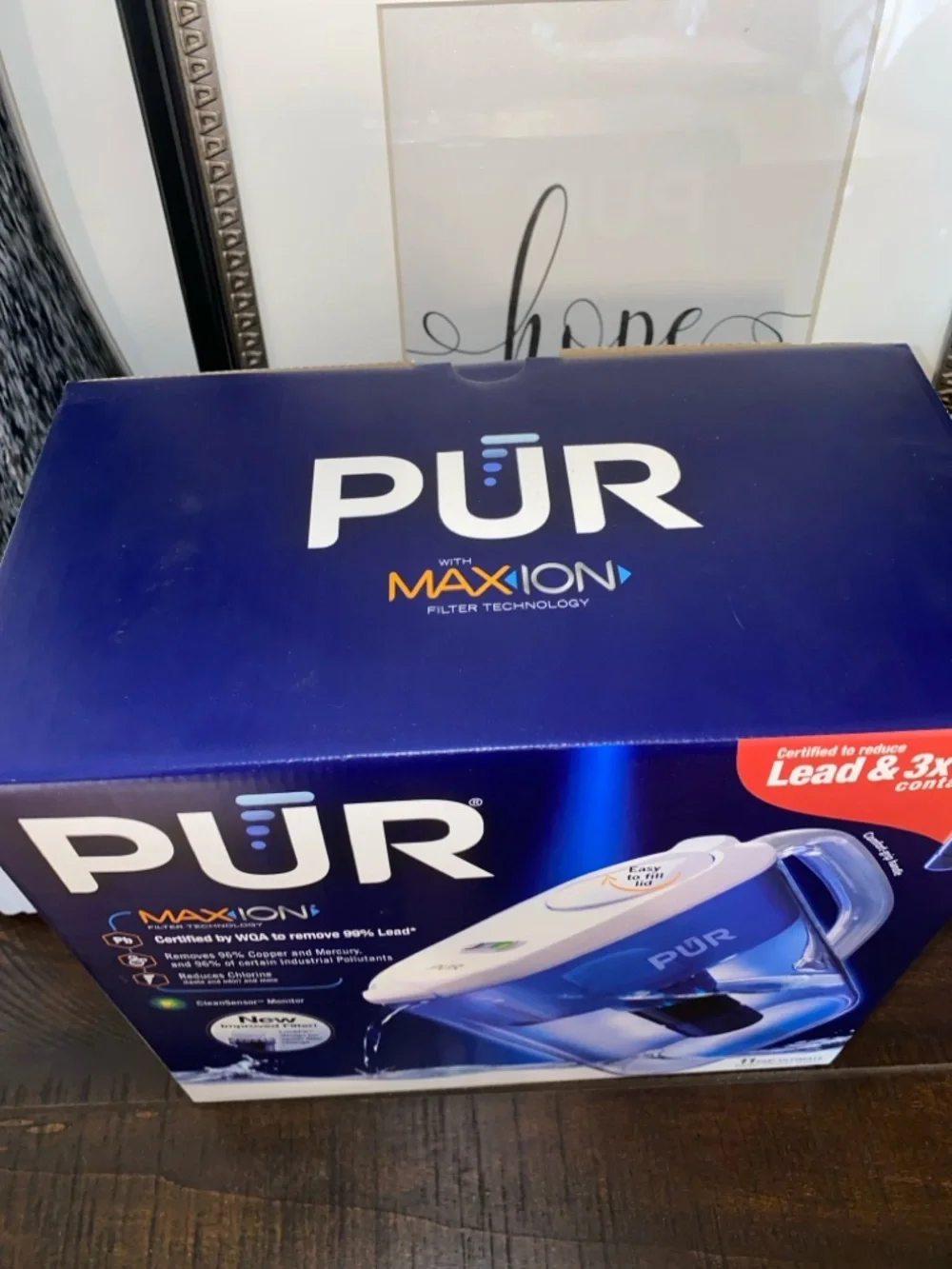 NWT!! PUR Maxion Water Filter Pitcher 11 Cup Ultimate Pitcher Filtration System